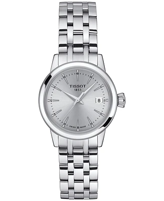Tissot Women's Classic Dream Grey Stainless Steel Bracelet Watch 28mm
