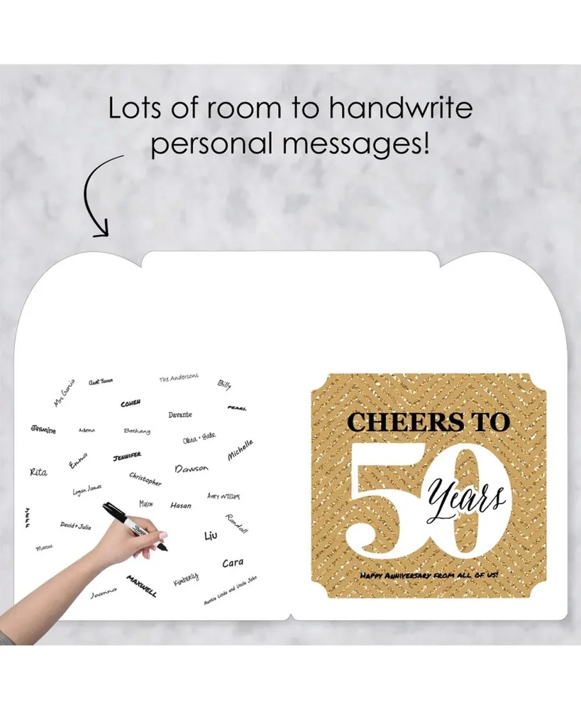 We Still Do - 50th Wedding Anniversary - Giant Greeting Card - Jumborific Card