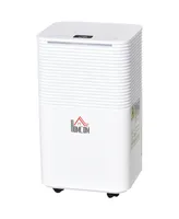 Homcom 4 Pt. Portable Electric Dehumidifier 1500 Sq. Ft., White, 25pt/D