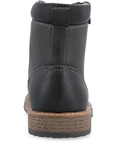 Vance Co. Men's Metcalf Tru Comfort Foam Lace-Up Round Toe Ankle Boot