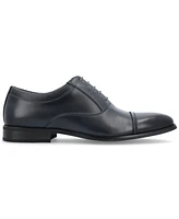 Vance Co. Men's Bradley Wide Tru Comfort Foam Lace-Up Cap Toe Oxford Dress Shoe