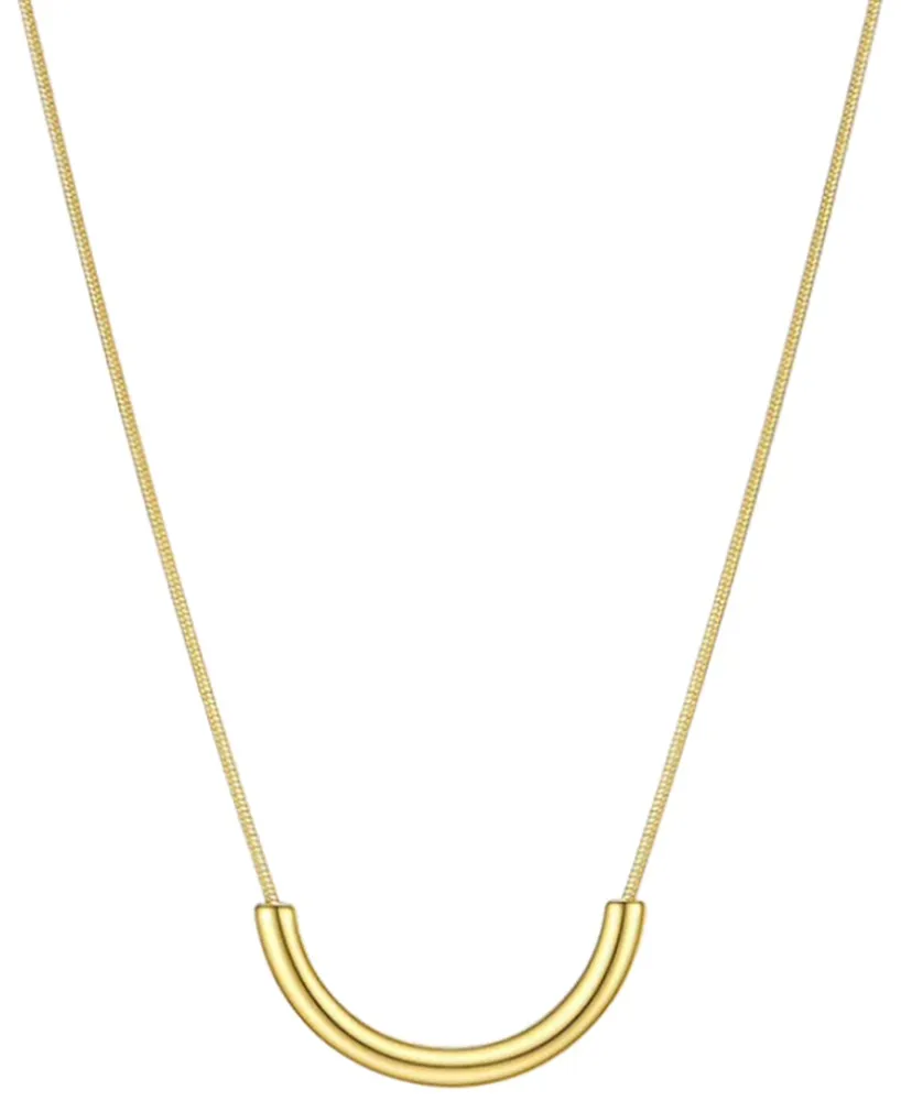 Accessory Concierge Women's Golden Smile Necklace - Gold