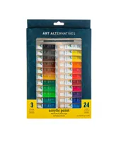 Art Alternatives Economy Acrylic Paint Color Tubes 24 Piece Set