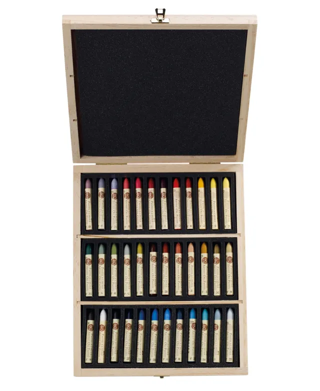 Sennelier Extra-Soft Pastel Wood Box Set of 100 Landscape Colors