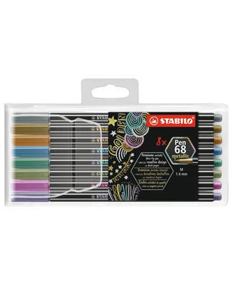 Stabilo Pen 68 Metallic Piece Color Set
