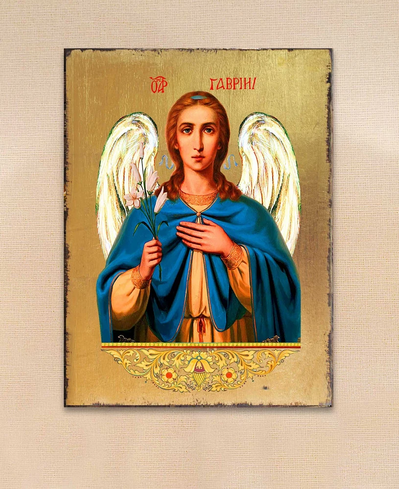 Designocracy Icon Adoration Wall Art on Wood 16"