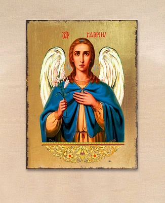 Designocracy Icon Adoration Wall Art on Wood 16"