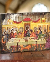 G.DeBrekht the Last Supper Holiday Religious Monastery Icons