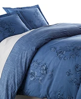 Southshore Fine Linens Harmony Down Alternative 2 Piece Comforter and Sham Set, Twin