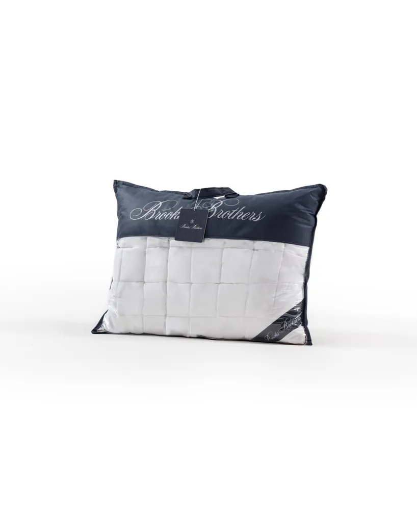 Brooks Brothers 100% Cotton Filled Pillow, King