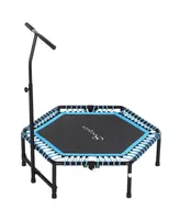 Soozier 48" Foldable Adjustable Trampoline Bungee Exercise Fitness Trainer