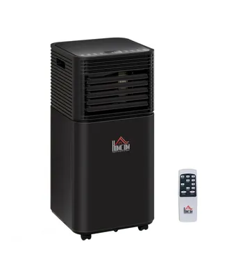 Homcom 8000 Btu Portable Air Conditioner w/ Led Display, 24H Timer Black