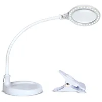 Brightech Lightview Flex Led 2-in-1 Magnifier Desk Lamp - (2.25x) 5 Diopter