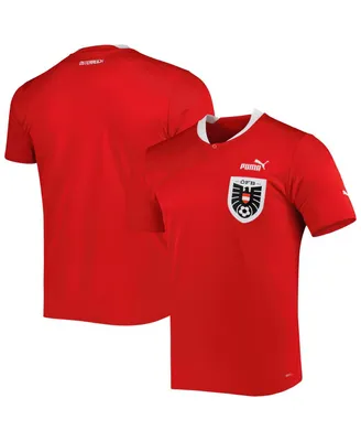 Men's Puma Red Austria National Team 2022/23 Home Replica Jersey