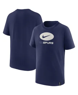 Big Boys Nike Navy Tottenham Hotspur Swoosh T-shirt