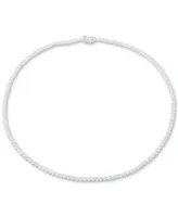 Grown With Love Lab Grown Diamond 17" Tennis Necklace (5 ct. t.w.) in 14k White Gold