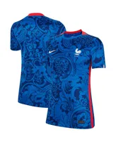 Women's Nike Blue France National Team 2022/23 Home Replica Blank Jersey
