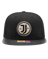 Men's Black Juventus Swatch Fitted Hat