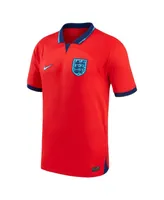 Big Boys Nike Red England National Team 2022/23 Away Breathe Stadium Replica Blank Jersey