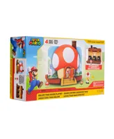 World of Super Mario Nintendo 2.5" Deluxe Toad House Playset