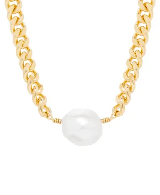brook & york Carter Biwa Imitation Pearl Necklace