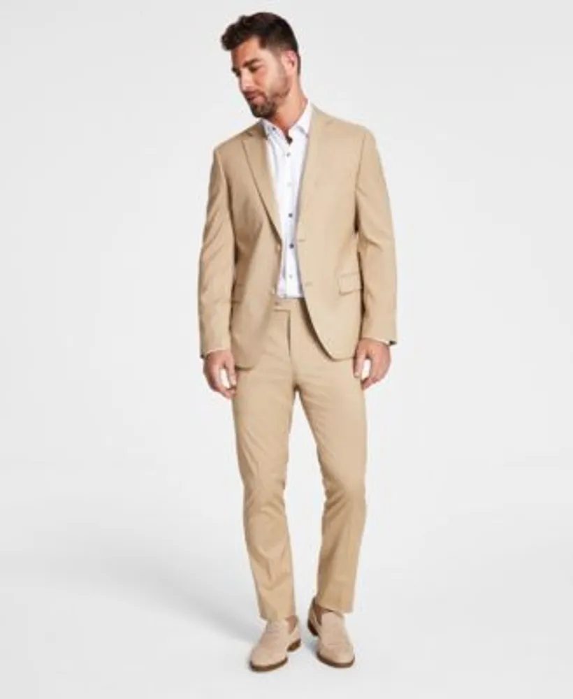 Alfani Mens Slim Fit Stretch Solid Suit Separates Created For Macys