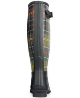 Barbour Women's Tartan Bede Rain Boots