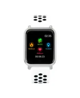 iTouch Unisex Air 2 Special Edition White Silicone Strap Smart Watch 41mm