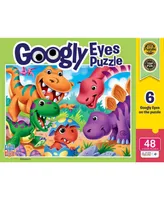 Masterpieces Googly Eyes - Dinosaurs 48 Piece Jigsaw Puzzle for kids