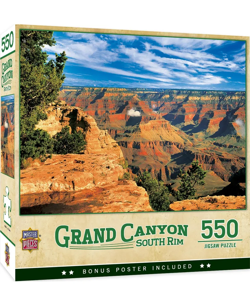 Masterpieces Grand Canyon South Rim 550 Piece Jigsaw Puzzle for Adults