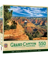 Masterpieces Grand Canyon South Rim 550 Piece Jigsaw Puzzle for Adults