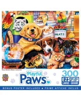 Masterpieces Playful Paws Home Wanted 300 Piece Ez Grip Jigsaw Puzzle