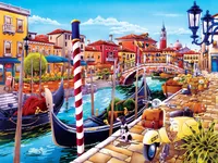 Masterpieces Travel Diary - Venice 500 Piece Jigsaw Puzzle for Adults