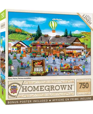 Masterpieces Homegrown - Sunny Farms 750 Piece Jigsaw Puzzle