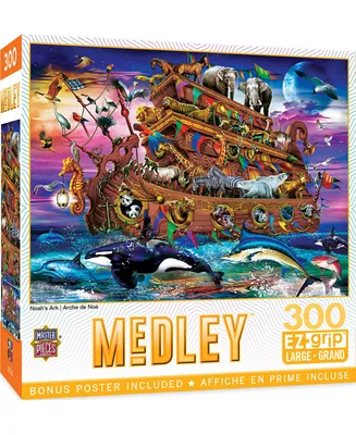 Masterpieces Medley - Noah's Ark 300 Piece Ez Grip Jigsaw Puzzle
