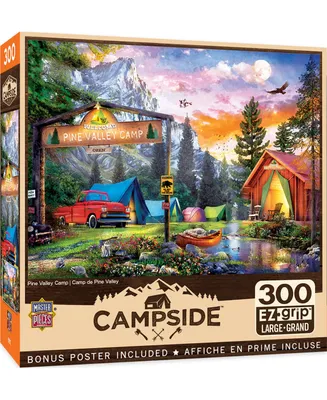 Masterpieces Campside Pine Valley Camp 300 Piece Ez Grip Jigsaw Puzzle