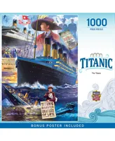 Masterpieces Titanic Collage - 1000 Piece Jigsaw Puzzle for Adults