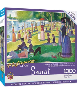 Masterpieces 1000 Piece Puzzle Sunday on La Grande Jatte for Adults