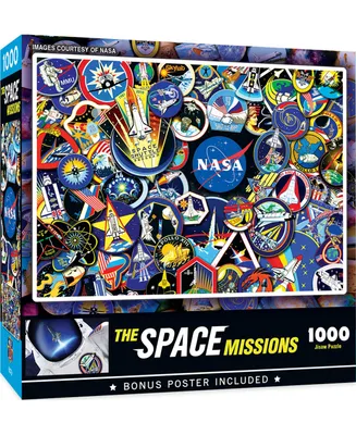 Masterpieces The Space Missions - 1000 Piece Jigsaw Puzzle for Adults