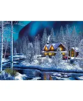 MasterPieces Sparkle & Shine - Northern Lights 500 Piece Glitter Puzzle