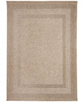Liora Manne' Orly Border 3'3" x 4'11" Outdoor Area Rug
