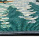 Liora Manne Esencia Lake Life Area Rug