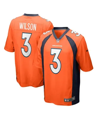 Men's Nike Russell Wilson Denver Broncos Game Jersey
