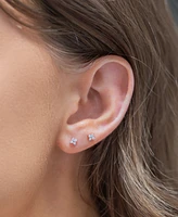 Girls Crew Women's Teeny Tiny Clear Cluster Studs