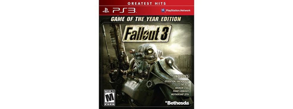 Sony Computer Entertainment Fallout 3 Game Of The Year (Greatest Hits)