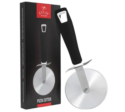 Zulay Kitchen Stainless Steel Pizza Cutter Wheel with Comfortable Grip