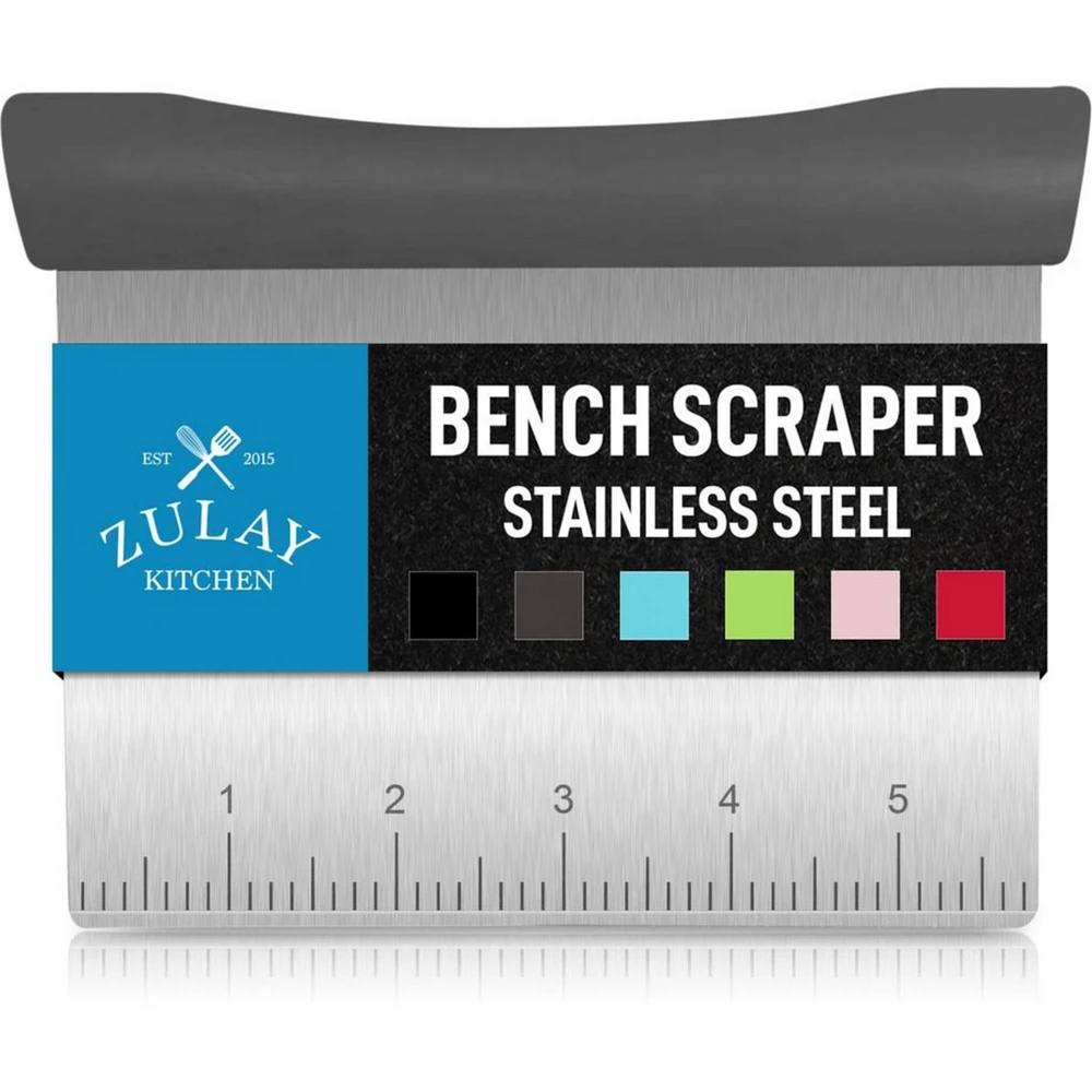 Multi-purpose Bench Scraper and Chopper