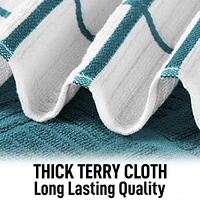 3 Pack Absorbent Kitchen Towels Cotton 15x25 Inch