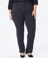 Nydj Plus Marilyn Straight Pants