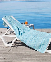 Linum Home Textiles Sea Breeze Pestemal Pack of 2 100% Turkish Cotton Beach Towel